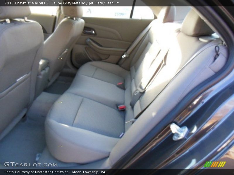 Taupe Gray Metallic / Jet Black/Titanium 2013 Chevrolet Malibu LS
