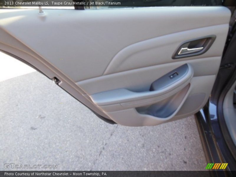 Taupe Gray Metallic / Jet Black/Titanium 2013 Chevrolet Malibu LS