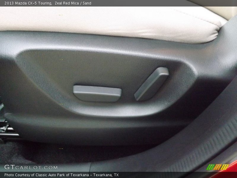 Zeal Red Mica / Sand 2013 Mazda CX-5 Touring