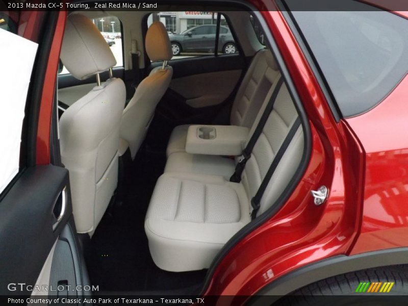 Zeal Red Mica / Sand 2013 Mazda CX-5 Touring