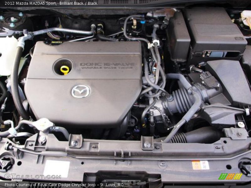 Brilliant Black / Black 2012 Mazda MAZDA5 Sport