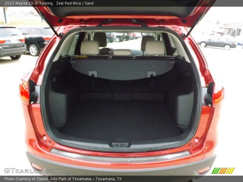 Zeal Red Mica / Sand 2013 Mazda CX-5 Touring