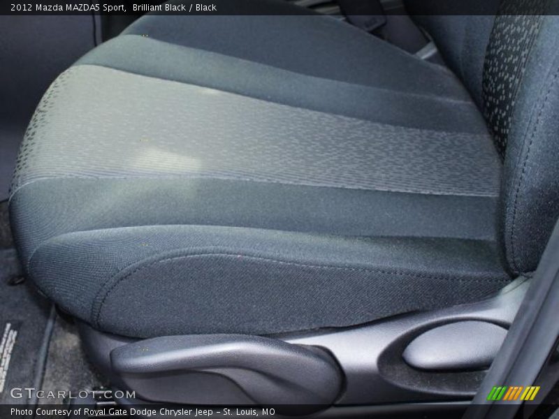 Brilliant Black / Black 2012 Mazda MAZDA5 Sport