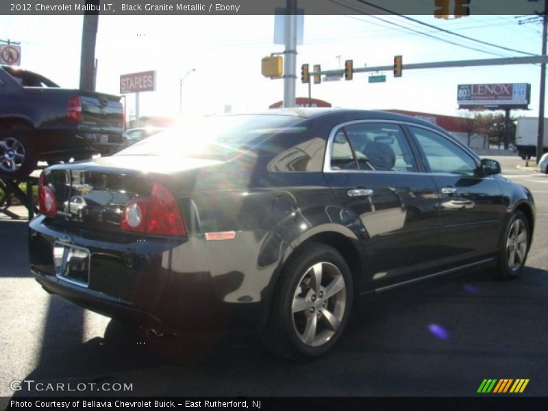 Black Granite Metallic / Ebony 2012 Chevrolet Malibu LT