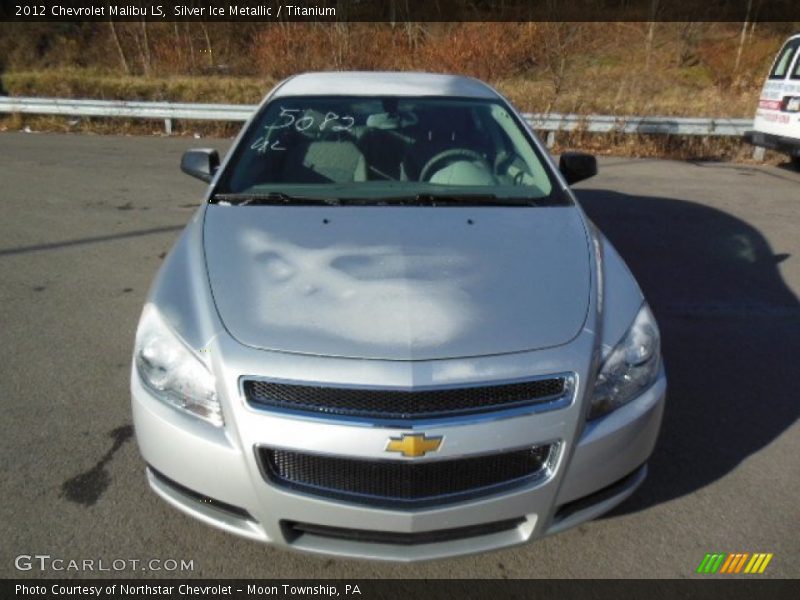 Silver Ice Metallic / Titanium 2012 Chevrolet Malibu LS
