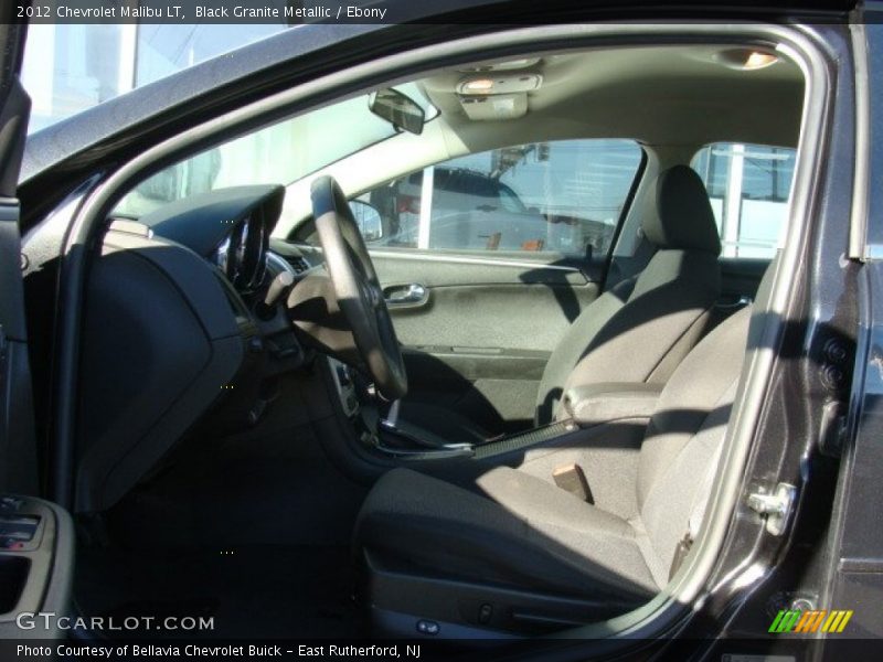 Black Granite Metallic / Ebony 2012 Chevrolet Malibu LT