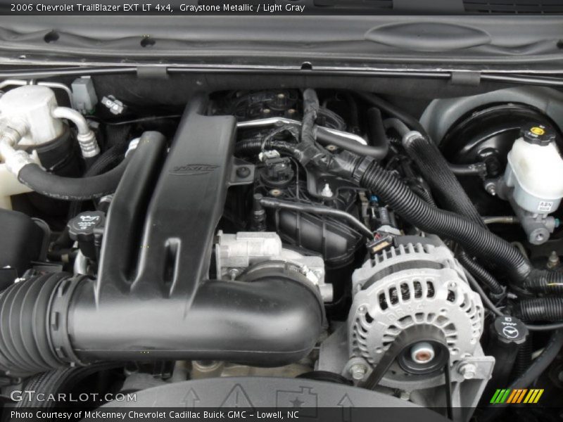 Graystone Metallic / Light Gray 2006 Chevrolet TrailBlazer EXT LT 4x4