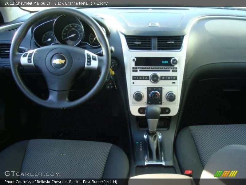 Black Granite Metallic / Ebony 2012 Chevrolet Malibu LT