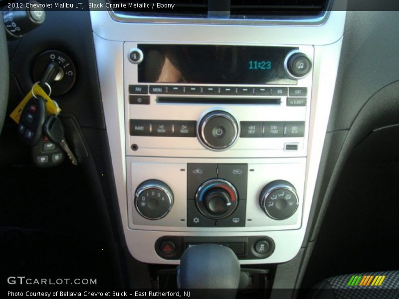 Black Granite Metallic / Ebony 2012 Chevrolet Malibu LT