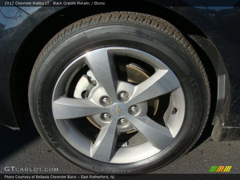 Black Granite Metallic / Ebony 2012 Chevrolet Malibu LT