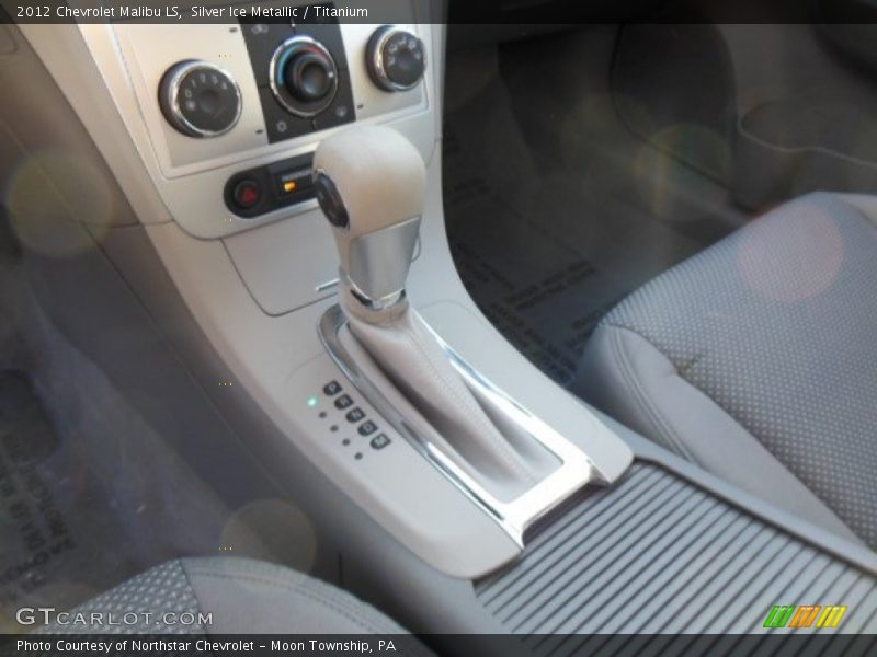 Silver Ice Metallic / Titanium 2012 Chevrolet Malibu LS