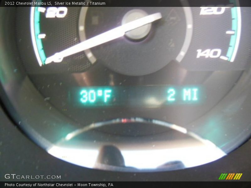 Silver Ice Metallic / Titanium 2012 Chevrolet Malibu LS