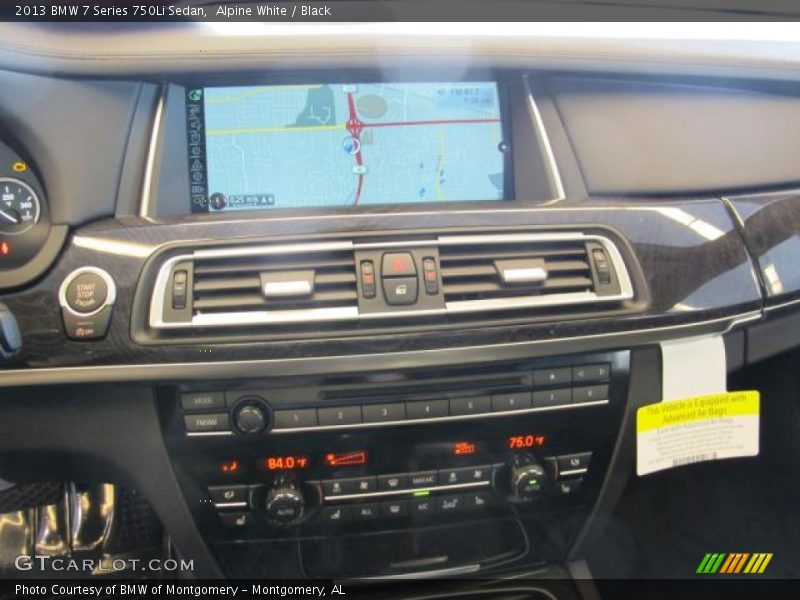 Controls of 2013 7 Series 750Li Sedan