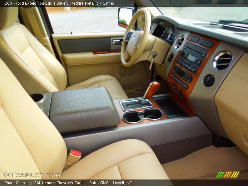 Redfire Metallic / Camel 2007 Ford Expedition Eddie Bauer