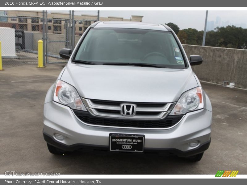 Alabaster Silver Metallic / Gray 2010 Honda CR-V EX