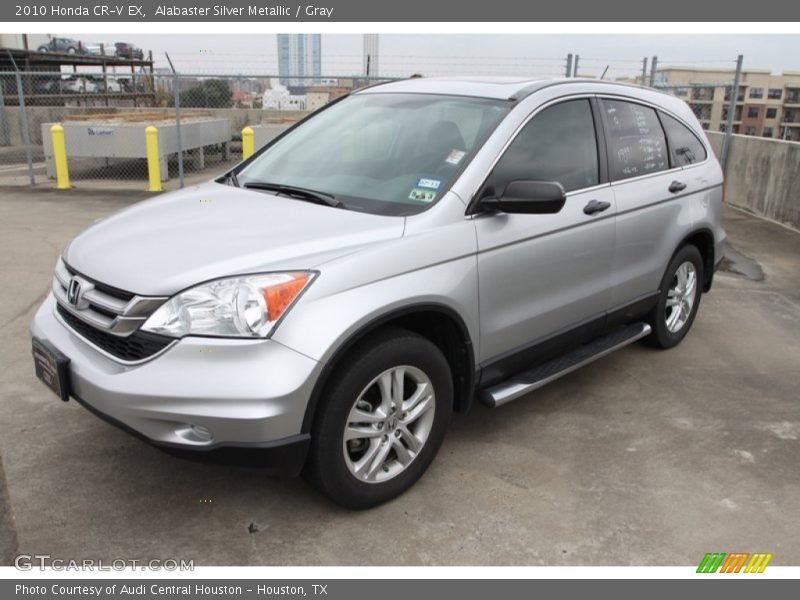 Alabaster Silver Metallic / Gray 2010 Honda CR-V EX