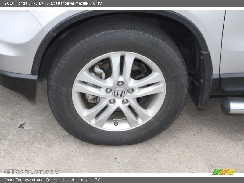 Alabaster Silver Metallic / Gray 2010 Honda CR-V EX