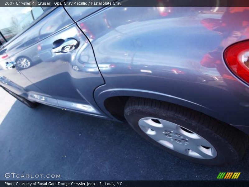 Opal Gray Metallic / Pastel Slate Gray 2007 Chrysler PT Cruiser