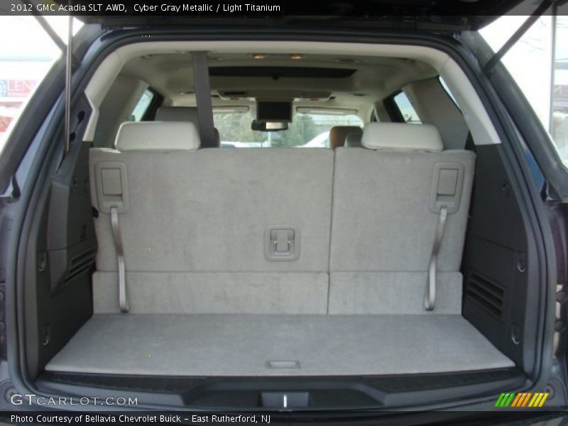 Cyber Gray Metallic / Light Titanium 2012 GMC Acadia SLT AWD