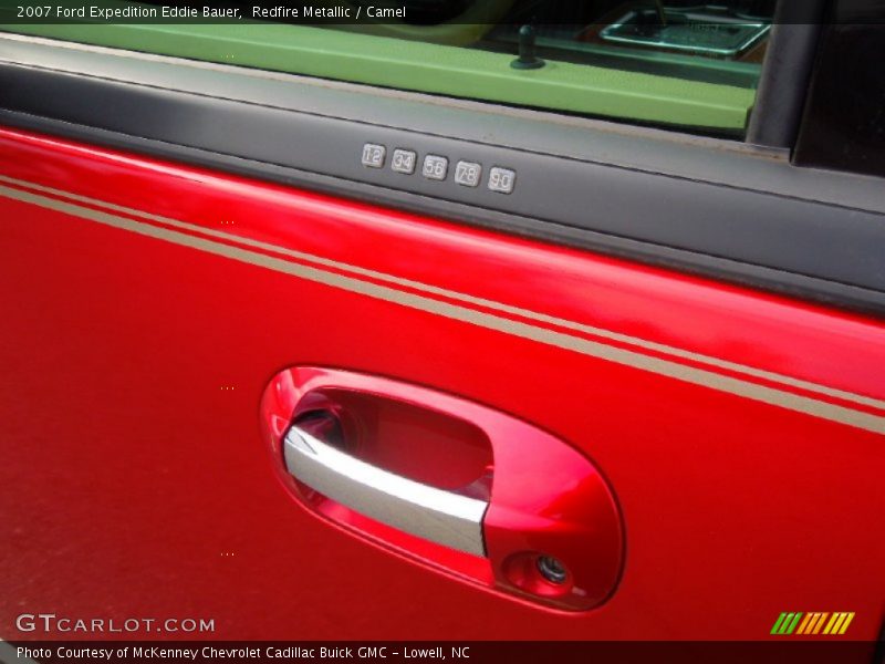 Redfire Metallic / Camel 2007 Ford Expedition Eddie Bauer