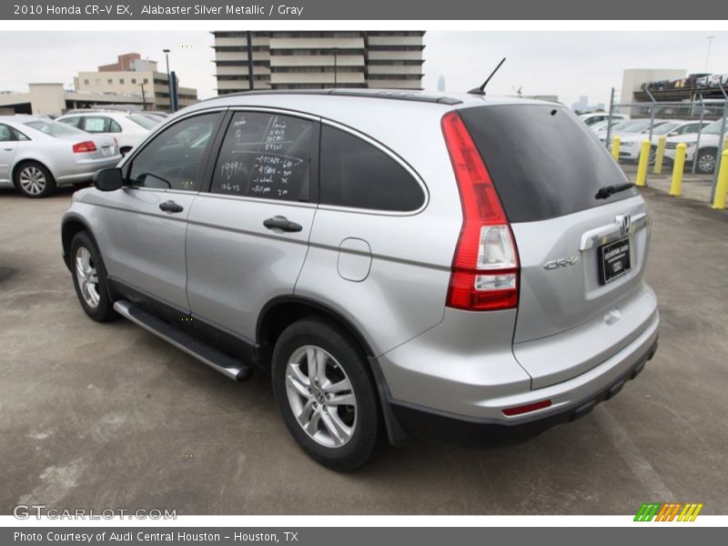 Alabaster Silver Metallic / Gray 2010 Honda CR-V EX