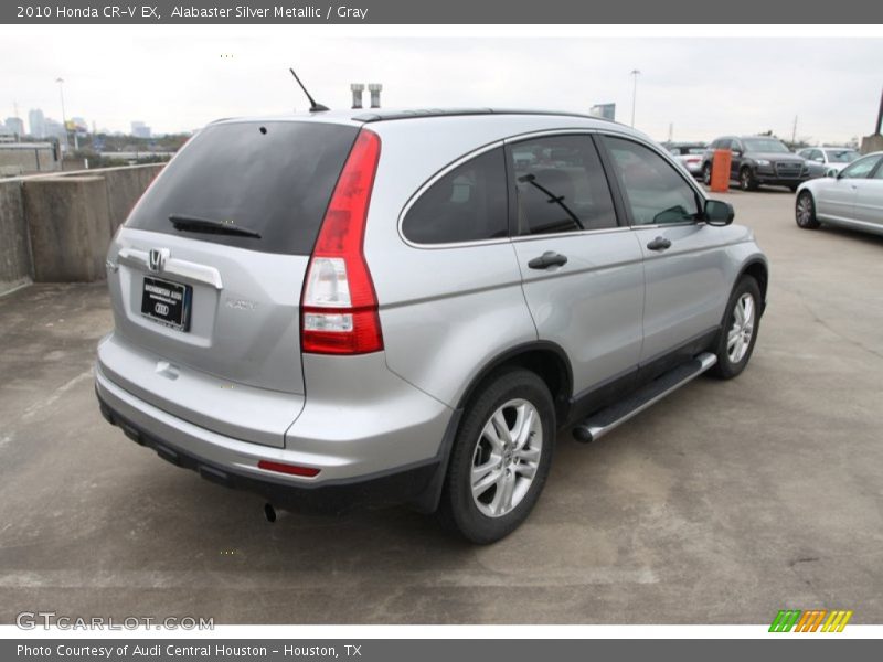 Alabaster Silver Metallic / Gray 2010 Honda CR-V EX