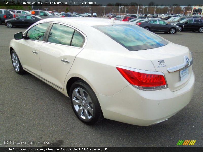 White Diamond Tricoat / Cashmere 2012 Buick LaCrosse FWD