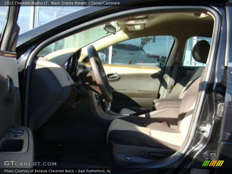 Black Granite Metallic / Cocoa/Cashmere 2012 Chevrolet Malibu LT