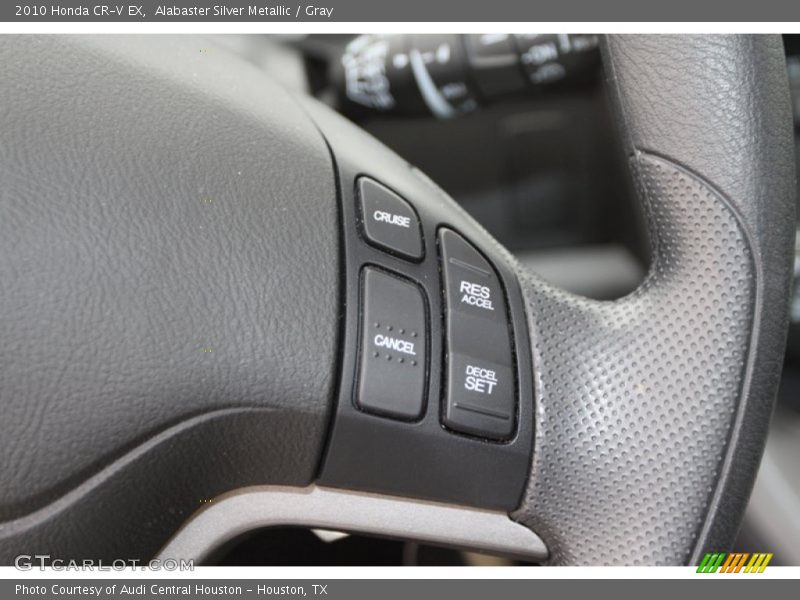 Alabaster Silver Metallic / Gray 2010 Honda CR-V EX