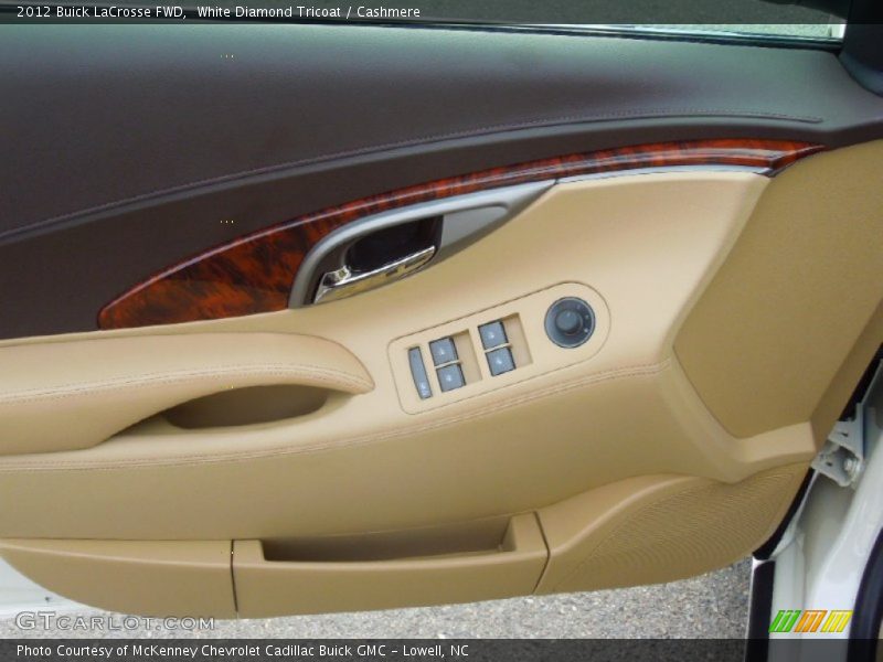 White Diamond Tricoat / Cashmere 2012 Buick LaCrosse FWD
