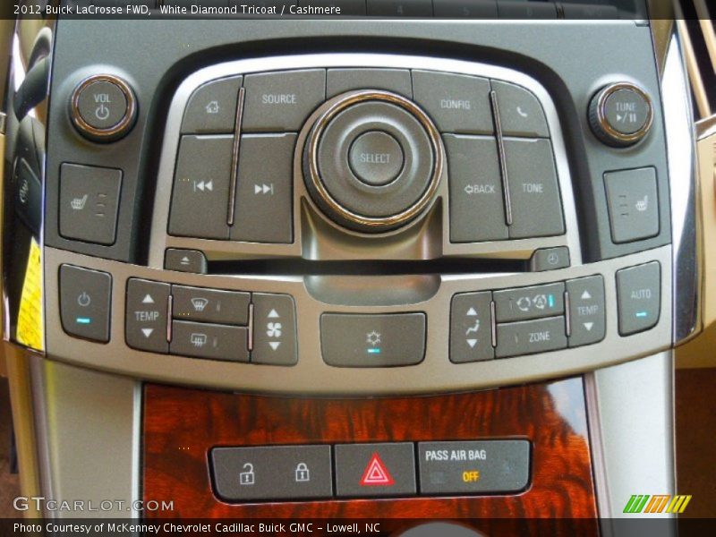 White Diamond Tricoat / Cashmere 2012 Buick LaCrosse FWD