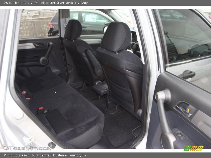 Alabaster Silver Metallic / Gray 2010 Honda CR-V EX