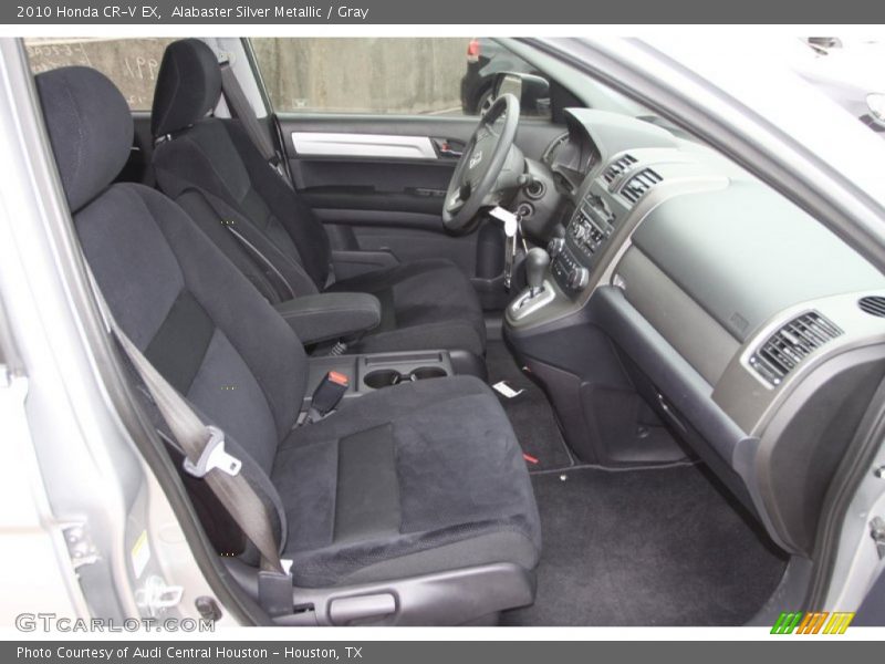 Alabaster Silver Metallic / Gray 2010 Honda CR-V EX