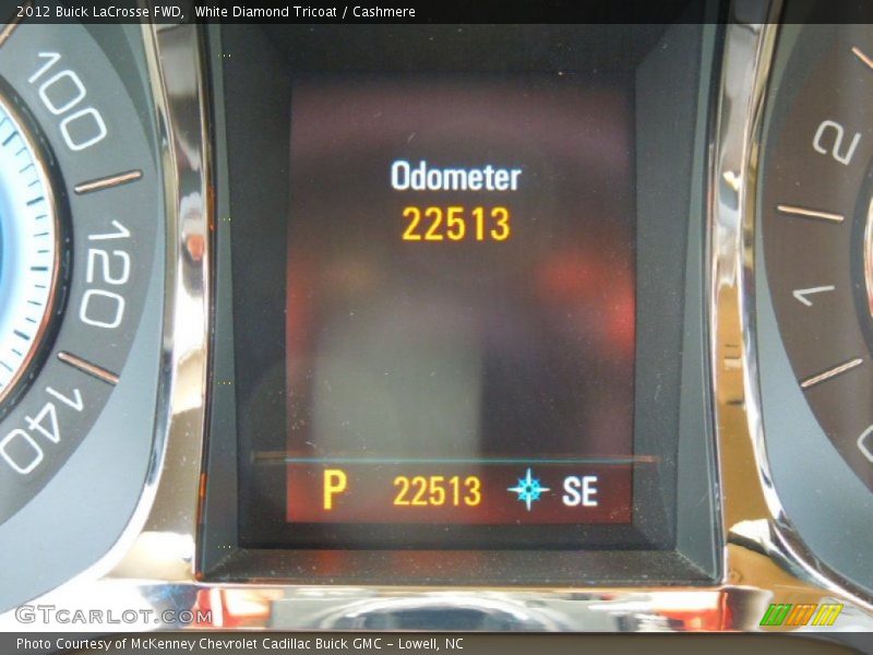 White Diamond Tricoat / Cashmere 2012 Buick LaCrosse FWD