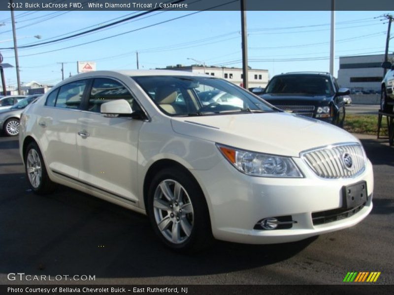 White Diamond Tricoat / Cashmere 2012 Buick LaCrosse FWD