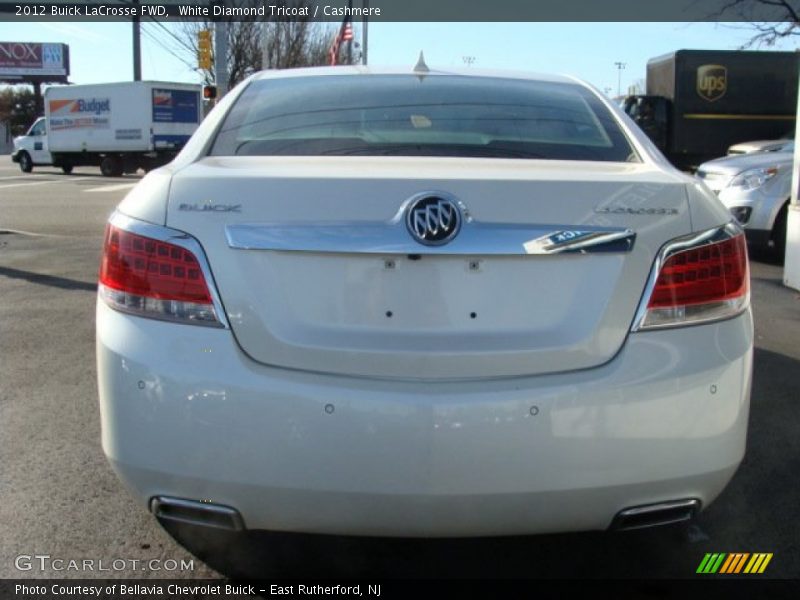 White Diamond Tricoat / Cashmere 2012 Buick LaCrosse FWD