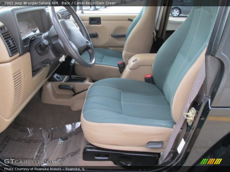 Front Seat of 2002 Wrangler Sahara 4x4