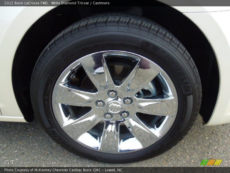 White Diamond Tricoat / Cashmere 2012 Buick LaCrosse FWD