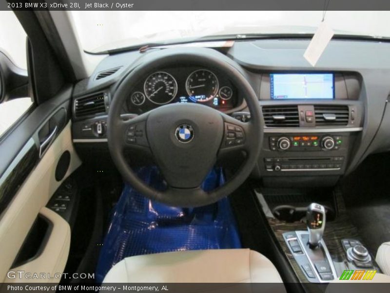 Jet Black / Oyster 2013 BMW X3 xDrive 28i