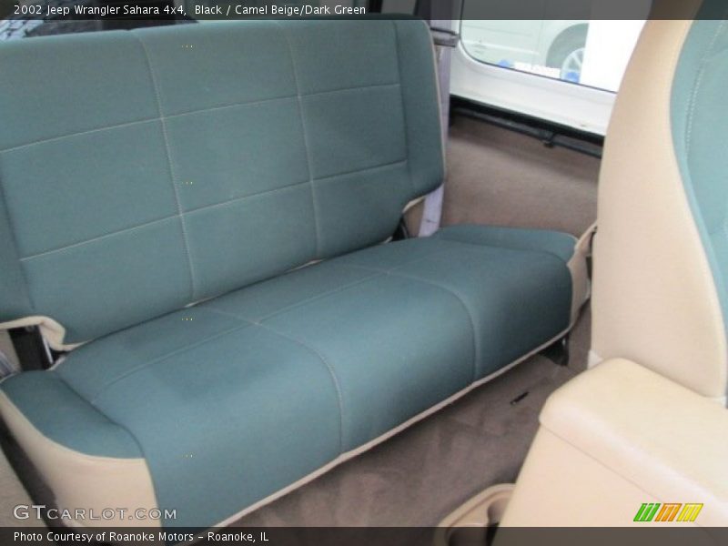 Rear Seat of 2002 Wrangler Sahara 4x4