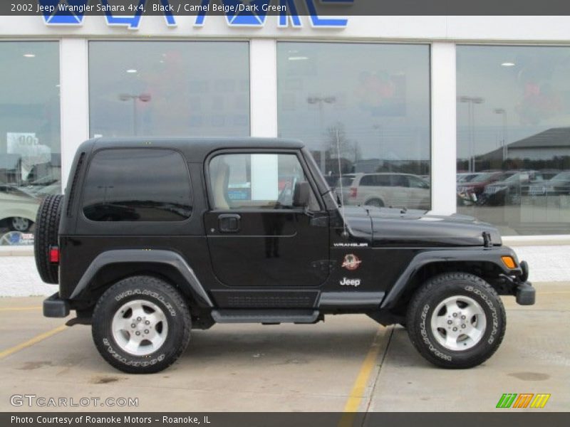  2002 Wrangler Sahara 4x4 Black