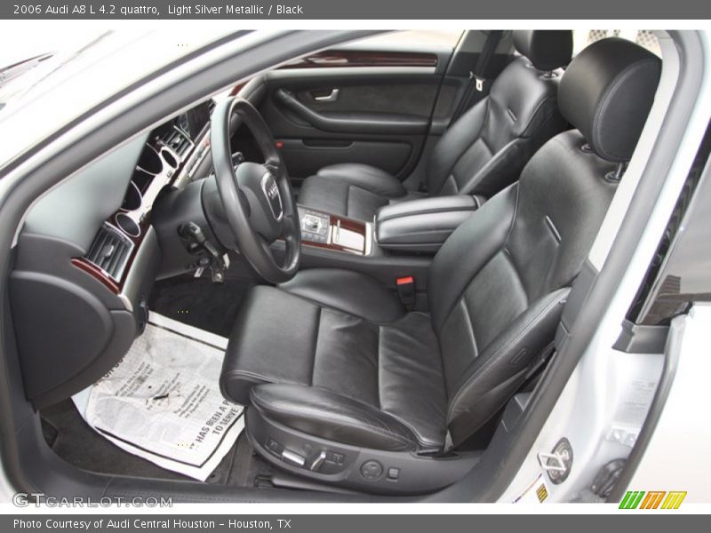 Front Seat of 2006 A8 L 4.2 quattro
