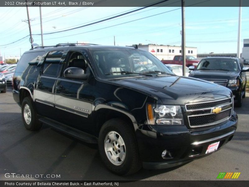 Black / Ebony 2012 Chevrolet Suburban LT 4x4