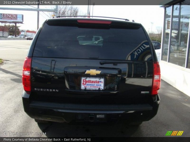 Black / Ebony 2012 Chevrolet Suburban LT 4x4