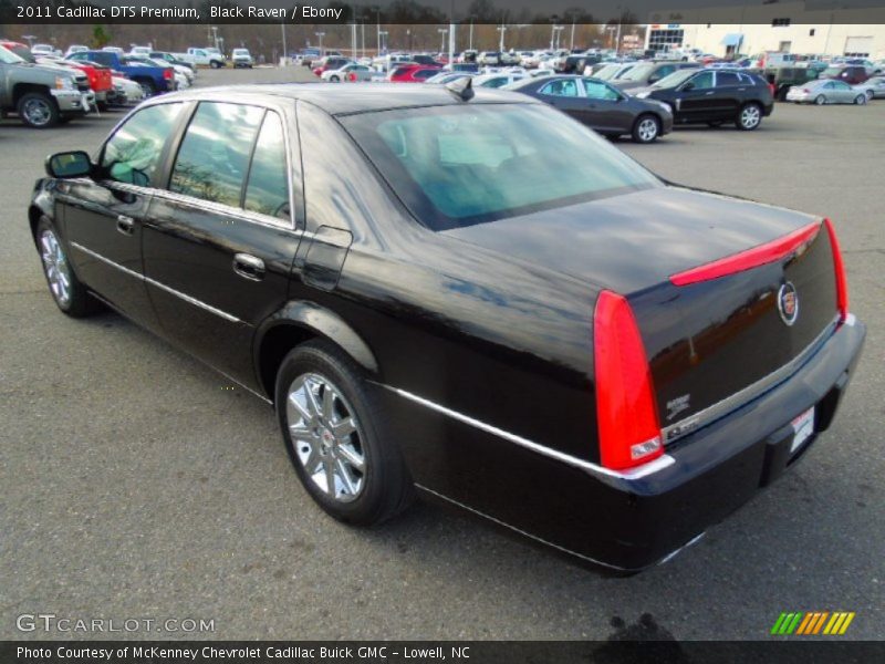Black Raven / Ebony 2011 Cadillac DTS Premium