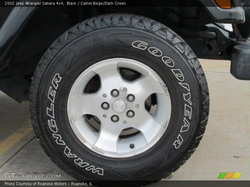  2002 Wrangler Sahara 4x4 Wheel