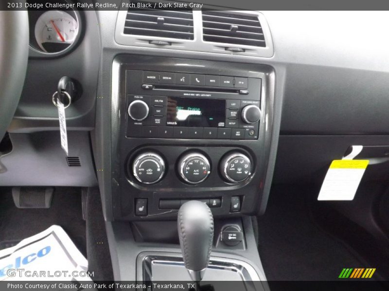 Pitch Black / Dark Slate Gray 2013 Dodge Challenger Rallye Redline