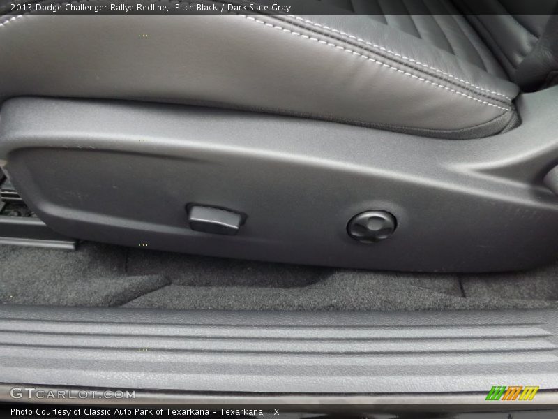Pitch Black / Dark Slate Gray 2013 Dodge Challenger Rallye Redline
