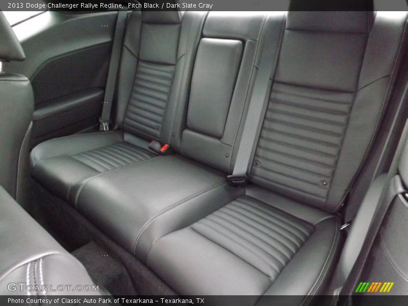 Pitch Black / Dark Slate Gray 2013 Dodge Challenger Rallye Redline