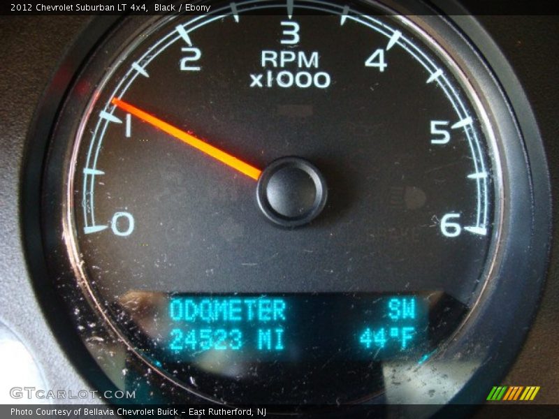 Black / Ebony 2012 Chevrolet Suburban LT 4x4